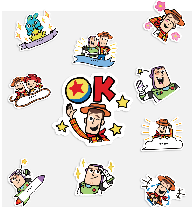 50pcs Princess Aven Superheros Toy Kids Stickers Luggage Laptop Skateboard Waterproof Party Bag Fillers Waterbottle Decal Graffiti Patches