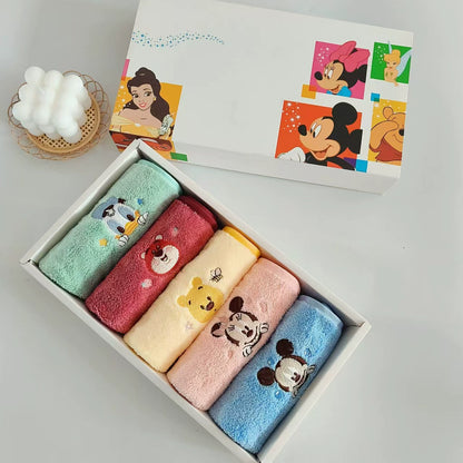 5 Pack Baby Face Cloth Super Soft Microfibre Baby Face Washing Child Face Cleaner Bath Feeding Shower Towel Flannel Wipe For Babies Toddlers Essentials Assorted