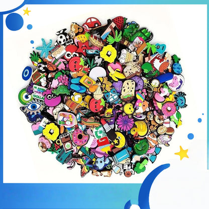 Shoe Charms, 30 Pcs Decoration for Clog Charms and Wristband PVC Decorations Miner Shoe Buckles, Cartoon Anime Game Accessories Cute Clog Pins for Boys Girls Mens Women（Minecraft）