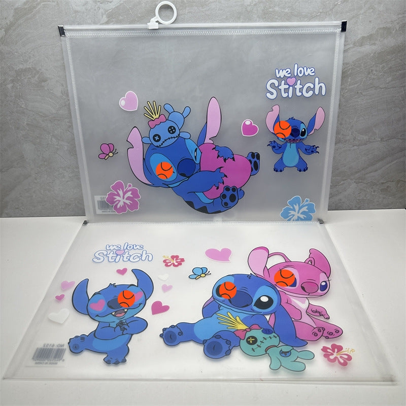 5PCS Plastic Wallets A4, 5 different designs Plastic Folders Popper Folder with Snap Closure, Lightweight Wallets for Document Office School Organization for Kids Adults