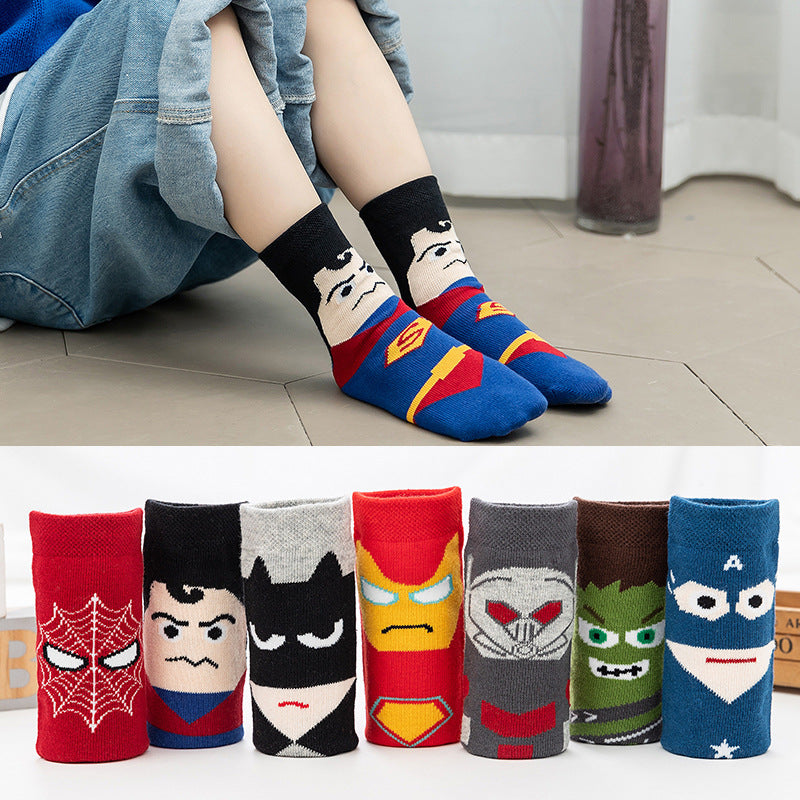 5 Pairs Toddlers Boys Kids Costume cotton Infant Ankle Socks 1-5 Years