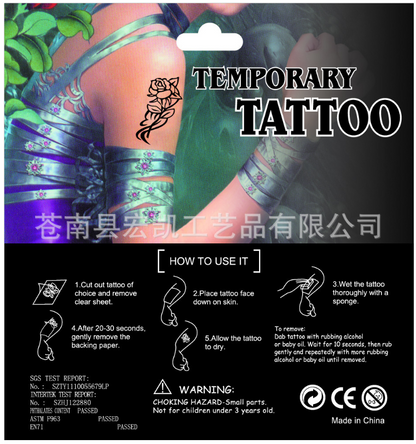 10 Sheets Kids Princess Temporary Tattoos Sticker Waterproof Superhero Stickers Fake tattoo Party Bag Fillers