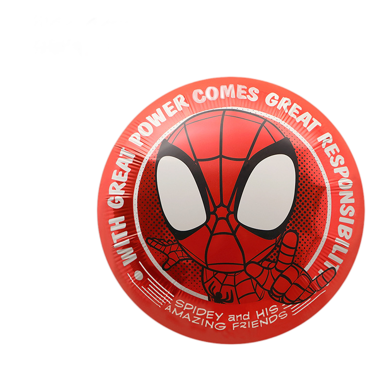 6pcs Princess Cinderella Foil Balloons Birthday Party Congratulations balloons Baby Shower Party Decorations Party Suppiles Accessories Theme kids (Spiderman)