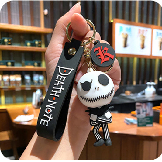 Keyring Keychain School bag Ornament Key Ring Decoration Cute Gifts for Women Girls Boys Pendant Key Chain Jewelry Gift For Kids (Jack)
