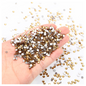 1440 Pieces Flat Back Gems Round Crystal Rhinestones SS12 3.0mm Diamante Rhinestones Crafts Nail Face Art Clothes Shoes Bags DIY