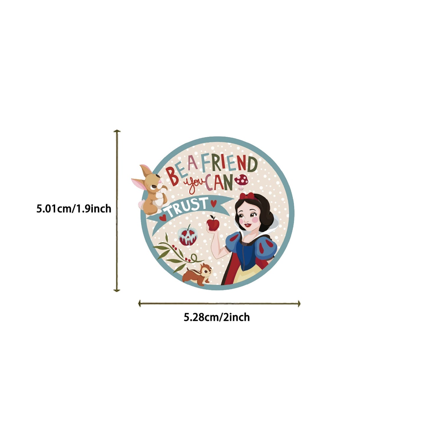 50pcs Princess Aven Superheros Toy Kids Stickers Luggage Laptop Skateboard Waterproof Party Bag Fillers Waterbottle Decal Graffiti Patches