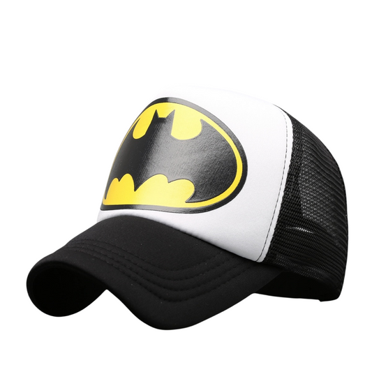 Kids Cotton Baseball Cap Hat for Boys, Boys Caps Perfect for Outdoor Sunny Days Sun Hat 3+ Years(Batman)
