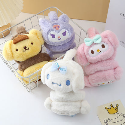 Kids Boy Girl Earmuffs Winter Fleece Thermal Outdoor Warm Plush Ear Warmer(My Melody)