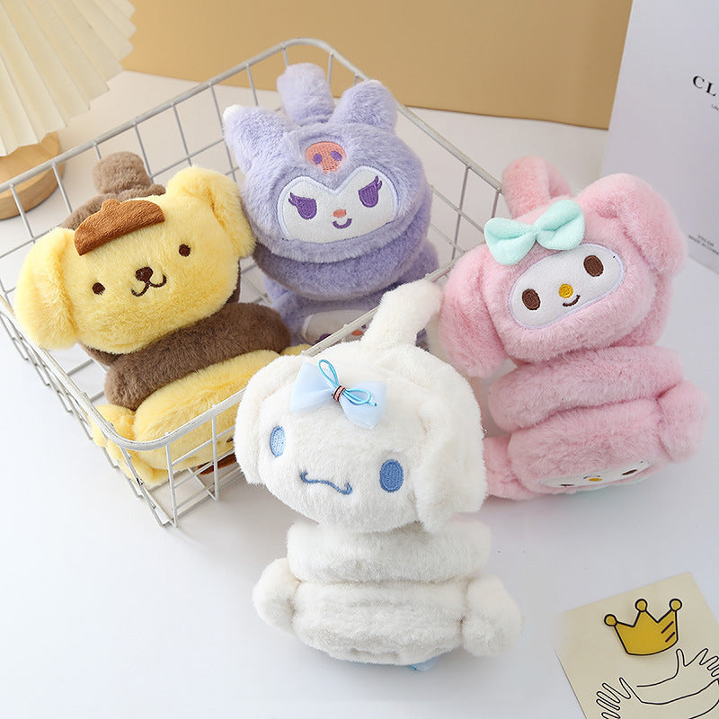 Kids Boy Girl Earmuffs Winter Fleece Thermal Outdoor Warm Plush Ear Warmer