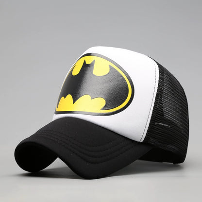Kids Cotton Baseball Cap Hat for Boys, Boys Caps Perfect for Outdoor Sunny Days Sun Hat 3+ Years(Batman)