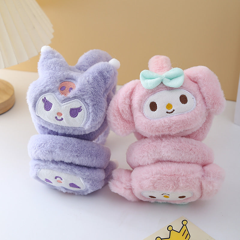 Kids Boy Girl Earmuffs Winter Fleece Thermal Outdoor Warm Plush Ear Warmer