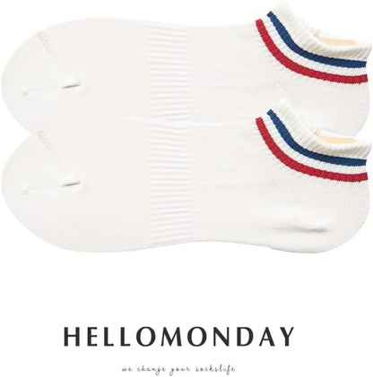 Ladies Ankle Socks low cut Trainer Socks Cotton Multipack Multi Colour Breathable Lightweight Sport Socks Casual Wear Gifts for Women