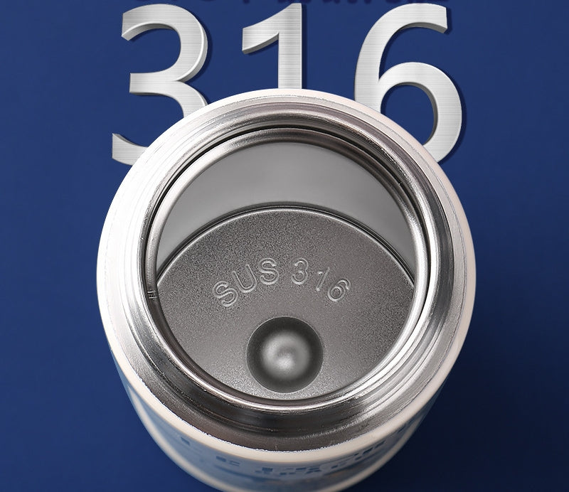 Kids Water Bottles for Girls, Stainless Steel Water Bottle for School, Vacuum Insulated, BPA-Free, Leak-Proof, Double-Walled, Metal Drink Bottle Hot Cold