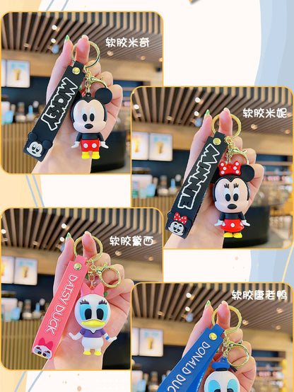 2PCS Buzz Keyring Keychain  School bag Ornament Key Ring Decoration Cute Gifts for Women Girls Boys Pendant Key Chain Jewelry Gift For Kids (C)