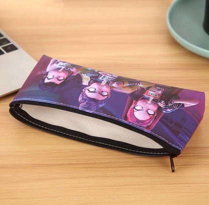 KPOP Pencil Pen Case,Office College School Pouch Holder Supplies Gifts Stationery Cosmetic (KPOP 01)