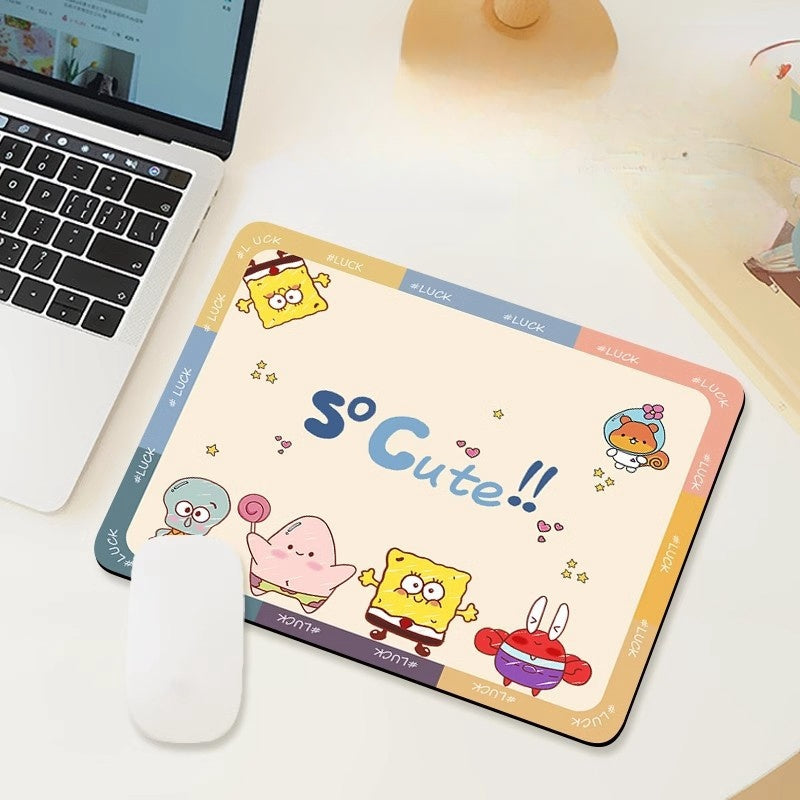 Cute Winnie Girls Boys Kids Women Mouse Mat Pad with Wrist Rest Computer PC Laptop Gaming Office School Study Home Desk Accessory