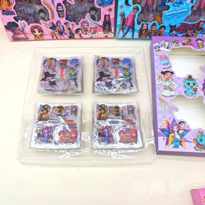 100pcs Kids Toddlers Capybara Kpop Stickers in Gift Box Party Bag Fillers Boys Girls Teachers as Reward Craft Scrapbooking (Capybara)