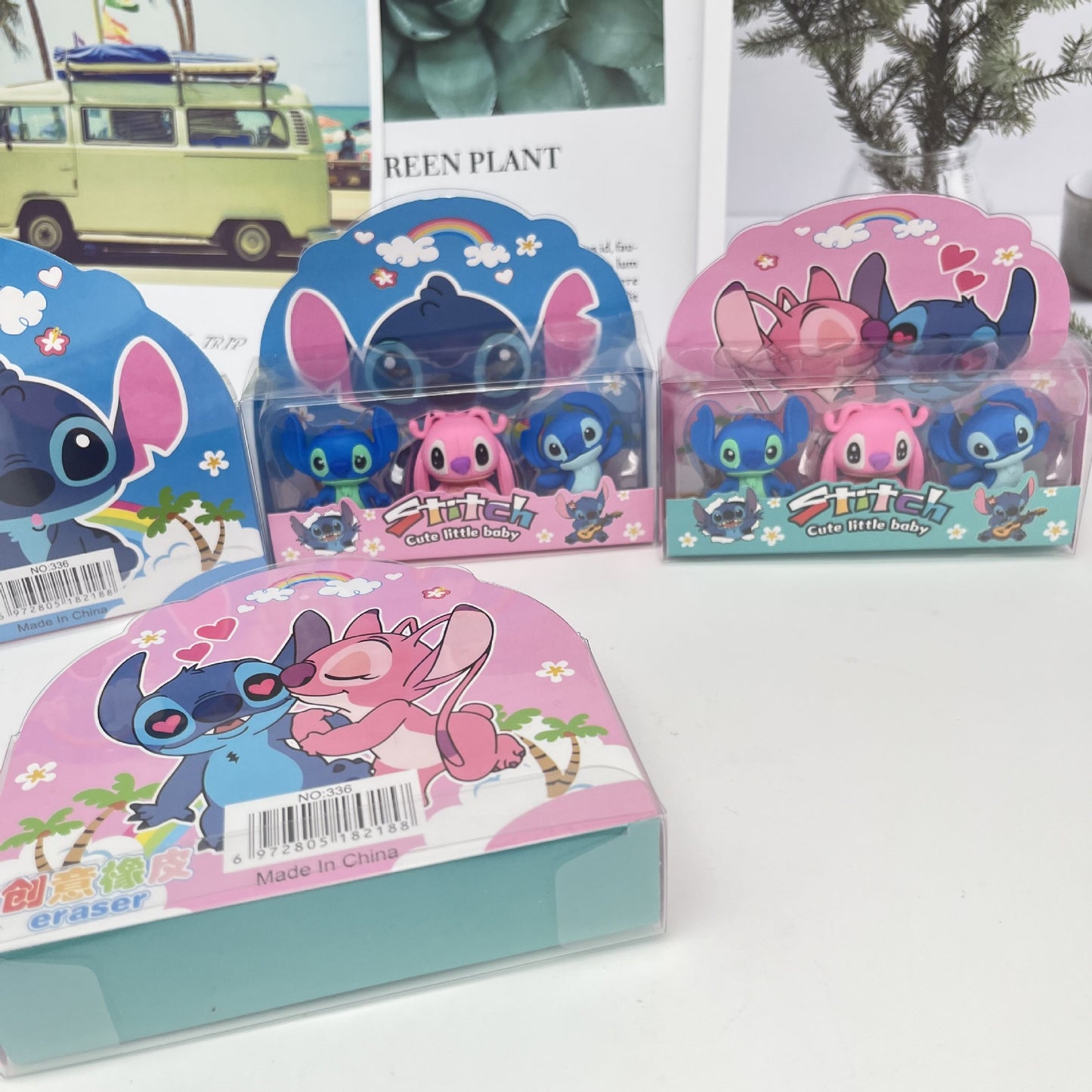 3/4/5 PCS Rubbers Pencil Eraser Erasers Rubber for Kids School Stationary Party Favour Bag Fillers Gift Set