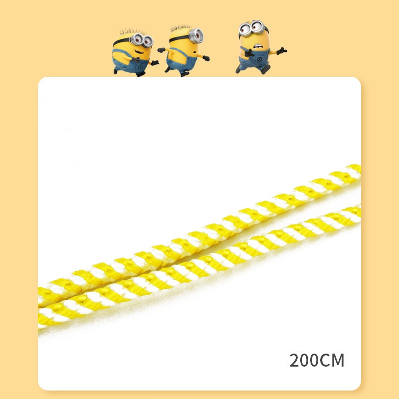 Skipping Rope Princess Superhero Kids Girls Boys Jump Rope Cotton Skipping Adjustable Rope Outdoor Exercise(Frozen)