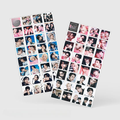 Kpop Hunters Photocards,Lomo card setwith free stickers,Waterproof Anime Character Collection Vinyl card postcards, gifts for Korean pop, anime lovers, girls (Boy 124pcs)