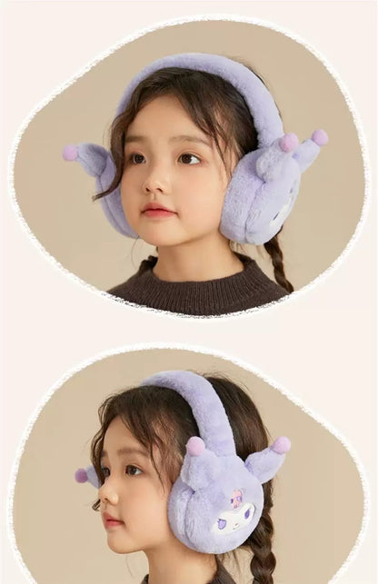 Kids Boy Girl Earmuffs Winter Fleece Thermal Outdoor Warm Plush Ear Warmer