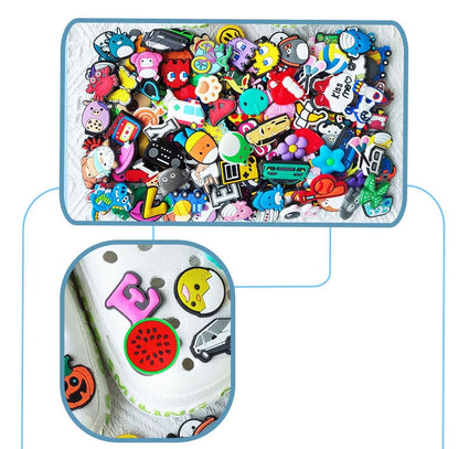 Shoe Charms, 30 Pcs Decoration for Clog Charms and Wristband PVC Decorations Miner Shoe Buckles, Cartoon Anime Game Accessories Cute Clog Pins for Boys Girls Mens Women（Minecraft）