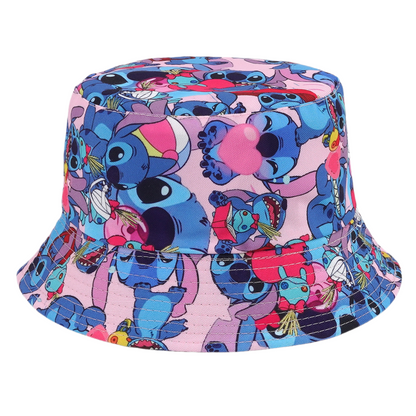 Kids Bucket Princess Sun Hat 4-12 Years Girls Boys Sports Outdoor Anti UV Lightweight Summer Beach Cool Wide Brim Protection（Red Spiderman)