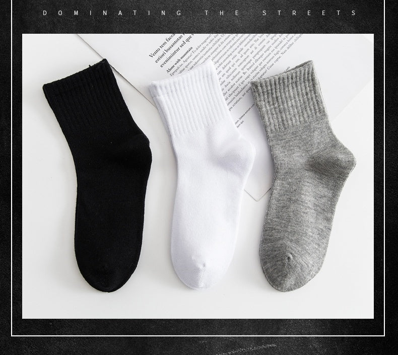 6 Pairs School Uniform Boys Girls Childrens Kids rich cotton plain sports ankle Socks Infant (Mix 6-8 Years)
