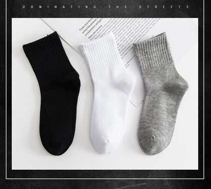 6 Pairs School Uniform Boys Girls Childrens Kids rich cotton plain sports ankle Socks Infant (Mix 6-8 Years)