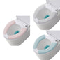 3PCS Bathroom Soft Thicker Warmer Warm waterproof Plush Stretchable Washable Cloth Toilet Seat Cover Pads