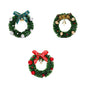 3PCS Christmas Magnets Stickers Fridge Refrigerator,Magnetic Decor for Christmas wreath Party Kitchen Locker Holiday Joy Decor (Christmas 3pcs)