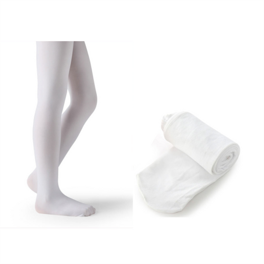 50 Denier Dance Ballet Tights Girls Womens Convertible Stretch Transition Footed Tights with Holes Ultra-soft Ballet Tights