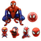 6pcs Princess Cinderella Foil Balloons Birthday Party Congratulations balloons Baby Shower Party Decorations Party Suppiles Accessories Theme kids (Spiderman)