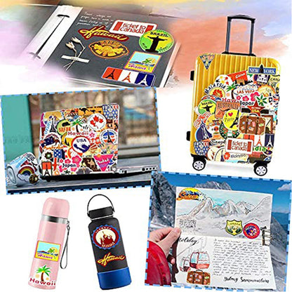 50pcs Princess Aven Superheros Toy Kids Stickers Luggage Laptop Skateboard Waterproof Party Bag Fillers Waterbottle Decal Graffiti Patches（Frozen）