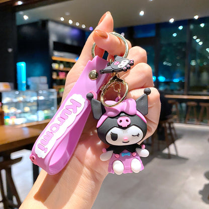 Keyring Keychain School bag Ornament Key Ring Decoration Cute Gifts for Women Girls Boys Pendant Key Chain Jewelry Gift For Kids (Hary)