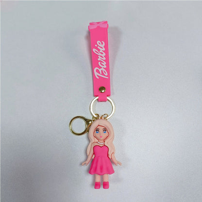 2PCS Buzz Keyring Keychain School bag Ornament Key Ring Decoration Cute Gifts for Women Girls Boys Pendant Chain Jewelry Gift For Kids