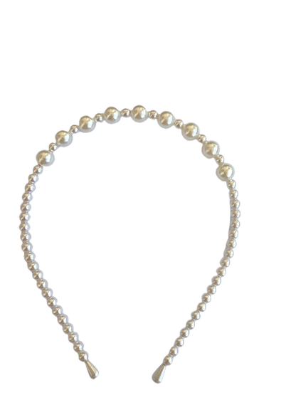 3PCS Headbands Womens Girls Alice Faux Pearls Headband Hairbands Bridal Hair Hoop Wedding Hair Accessories Bloggers Party Hair
