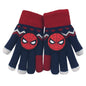 Full Finger Gloves Elsa Winter Knit Warm Mittens Soft Lined Fleece Thermal Outdoor Stretchy Gloves for Kids boys girls