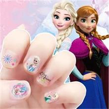 5 Sheets Toddlers Princess Elsa Minnie Kids Girls Nail Stickers Earring Stickers Art Decal Party Bag Fillers Decor for Kids Girls Birthday Gift
