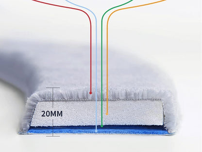 Bathroom Toilet Seat Closestool Washable Soft Warmer Mat Cover Pad Cushion Cover