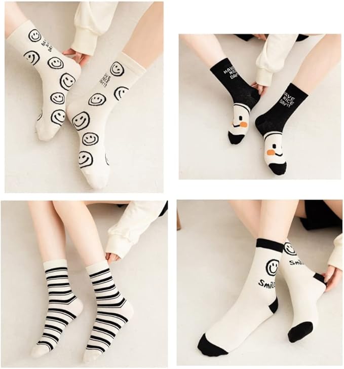 5 Pairs Ladies Ankle Socks Trainer Socks rich Cotton Multipack white Breathable Lightweight Sport Socks Casual Wear Gifts for Women