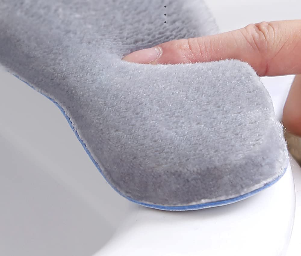 Bathroom Toilet Seat Closestool Washable Soft Warmer Mat Cover Pad Cushion Cover