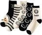 5 Pairs Ladies Ankle Socks Trainer Socks rich Cotton Multipack white Breathable Lightweight Sport Socks Casual Wear Gifts for Women