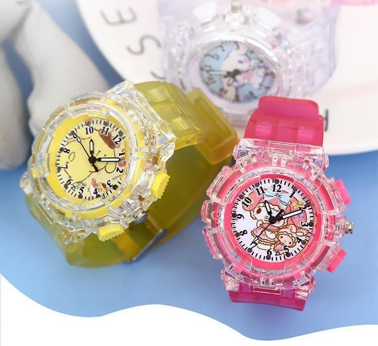 Analogue Quartz Watch with Stainless Steel Strap Bracelet Cats Girls Toddler Watches Gifts for Kids Birthday Gifts Gift Box
