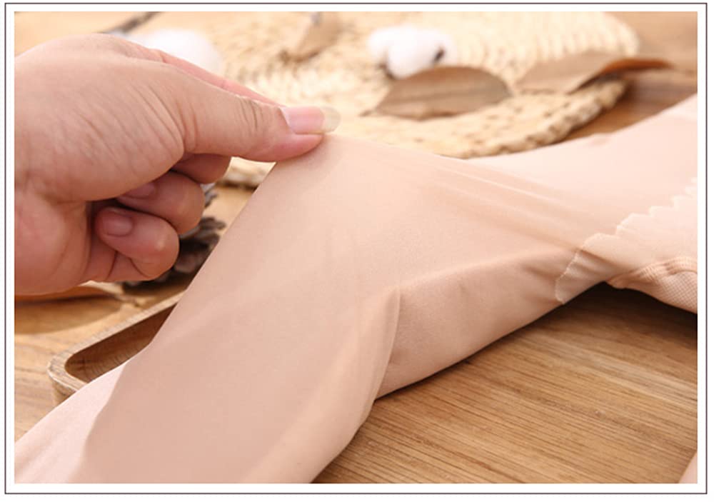 Magic Extra Thick Warm Winter Double Lined Stretch Thermal Fleece Tights (Nude with Fleece)