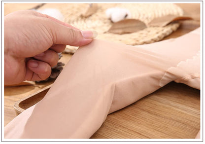 Magic Extra Thick Warm Winter Double Lined Stretch Thermal Fleece Tights (Nude with Fleece)