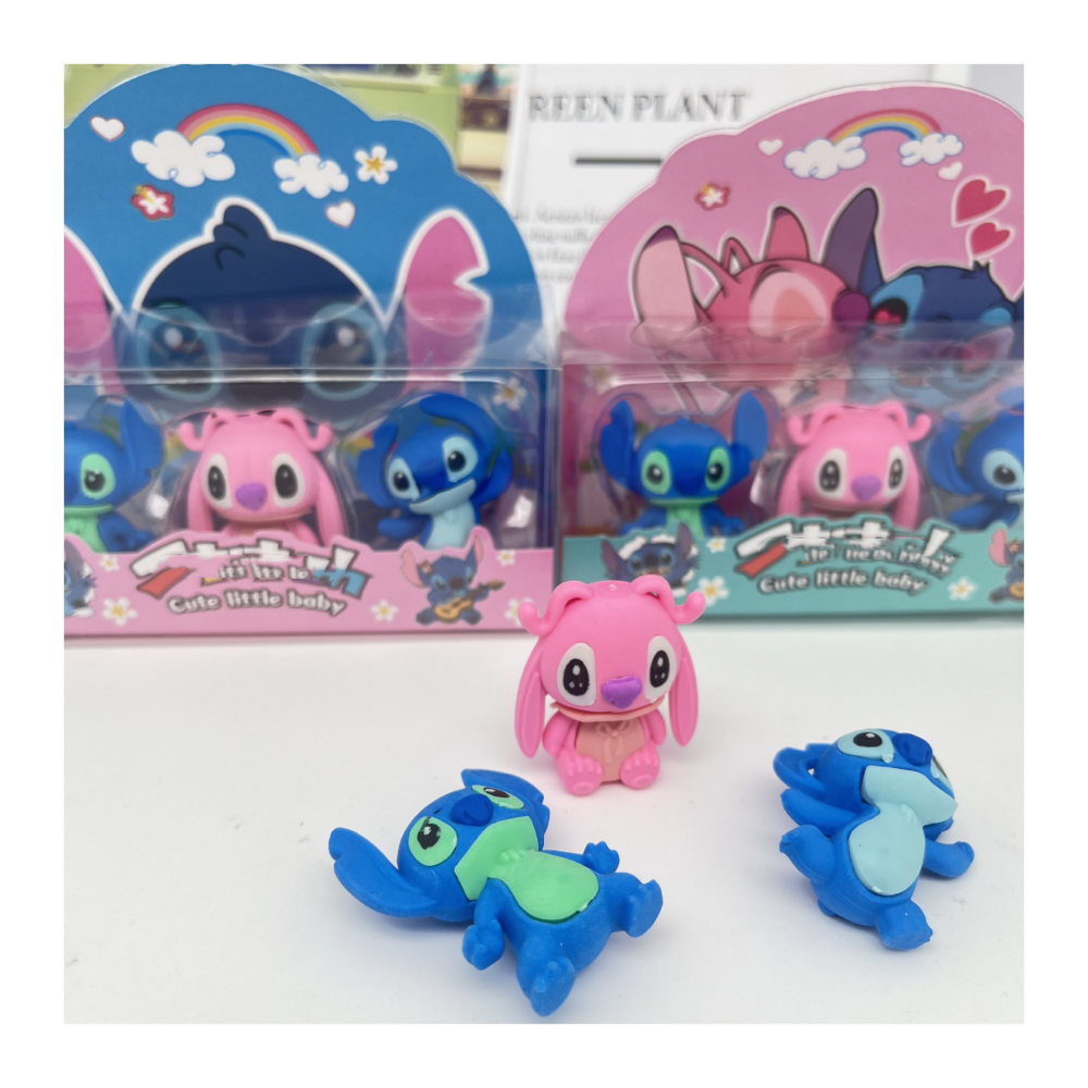 3/4/5 PCS Rubbers Pencil Eraser Erasers Rubber for Kids School Stationary Party Favour Bag Fillers Gift Set