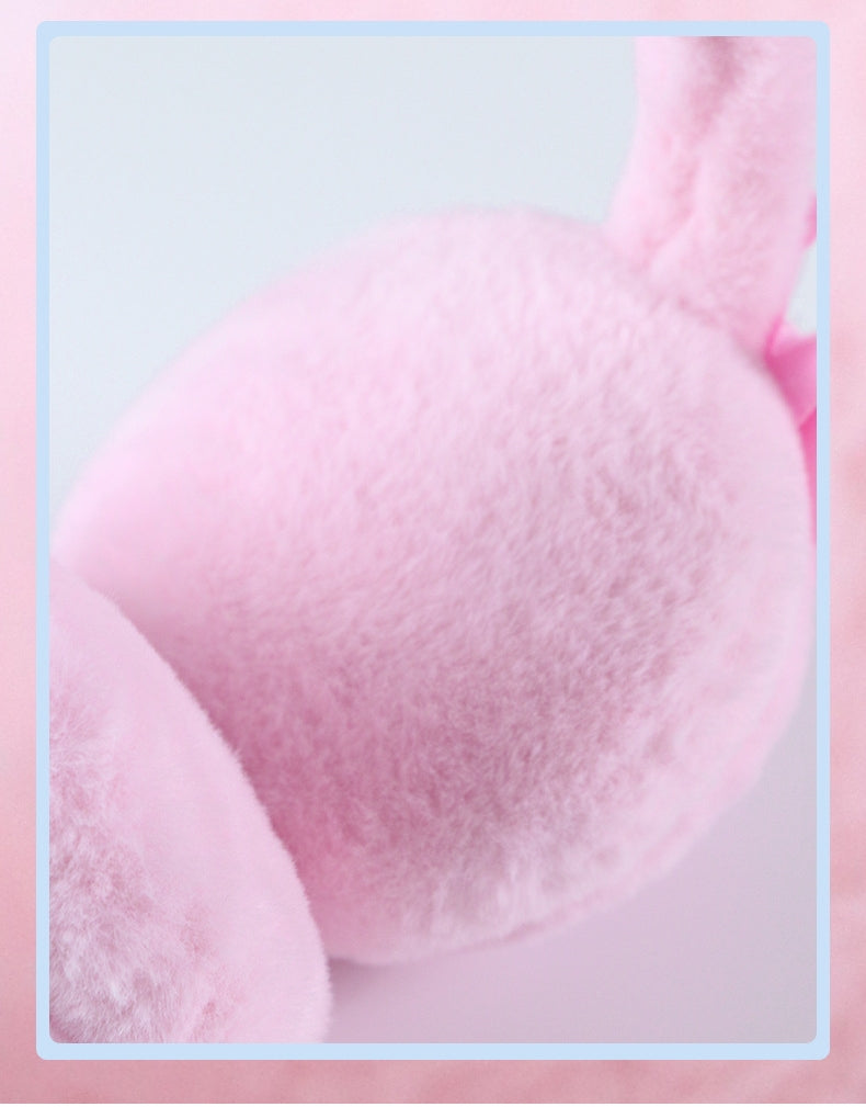 Kids Boy Girl Earmuffs Winter Fleece Thermal Outdoor Warm Plush Ear Warmer(Blue Elsa)