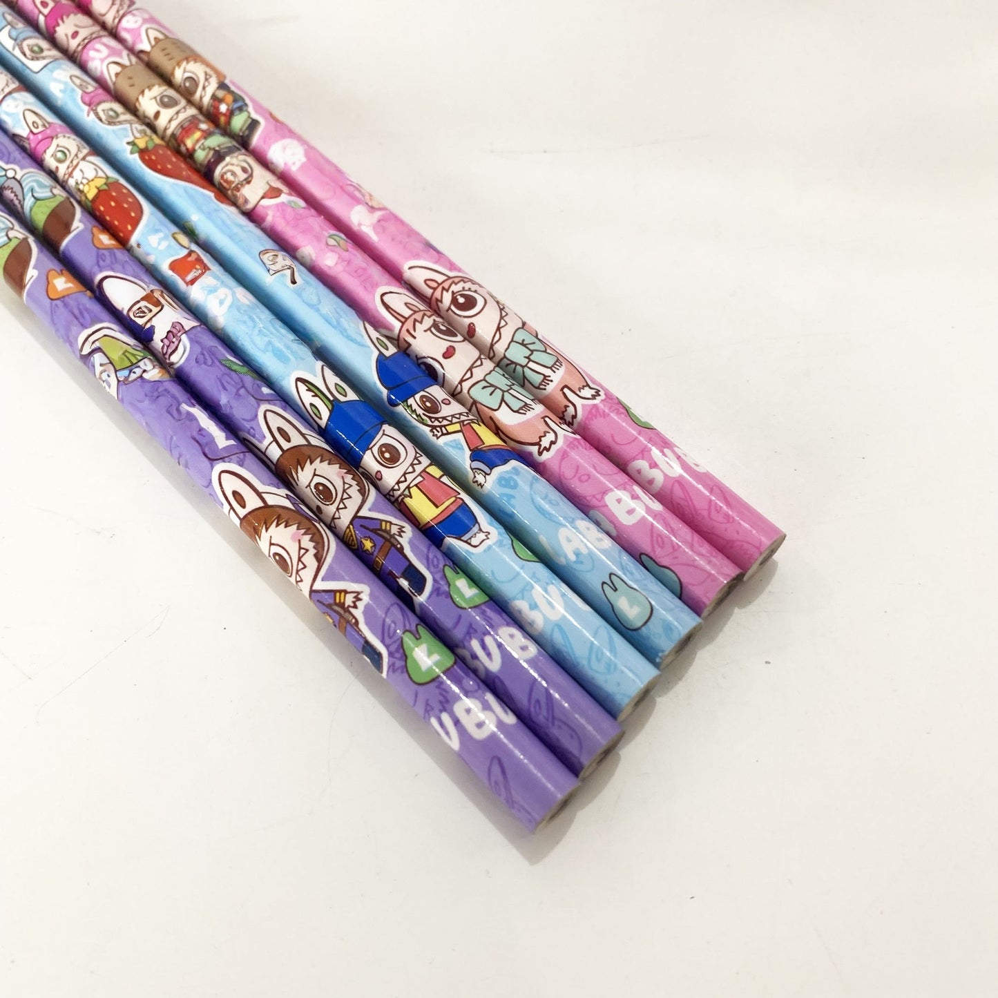 12 Pack Princess Spider HB Pencils with erasers Kids Children Party Bag Fillers School Office