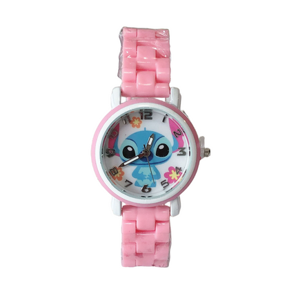 Analogue Quartz Watch with Stainless Steel Strap Bracelet Cats Girls Toddler Watches Gifts for Kids Birthday Gifts Gift Box
